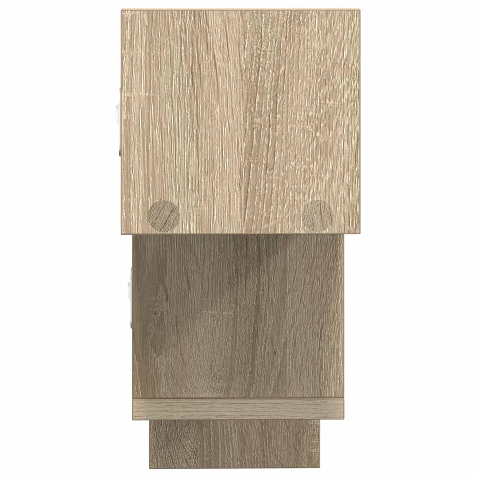 Sonoma Oak Wall Shelf 48cm Engineered Wood | HomeAndLiving - 5