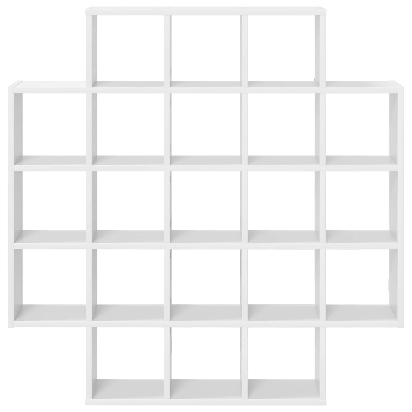 White Wall Shelf 21 Compartments 100cm | HomeAndLiving - 4