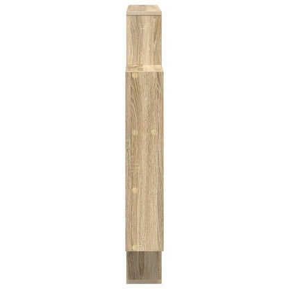 Wall Shelf 21 Compartment Sonoma Oak 100cm | HomeAndLiving - 5