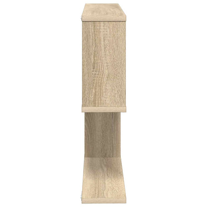 Wall Shelf Sonoma Oak 4 Compartment 60cm | HomeAndLiving - 5