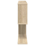 Wall Shelf Sonoma Oak 4 Compartments | HomeAndLiving