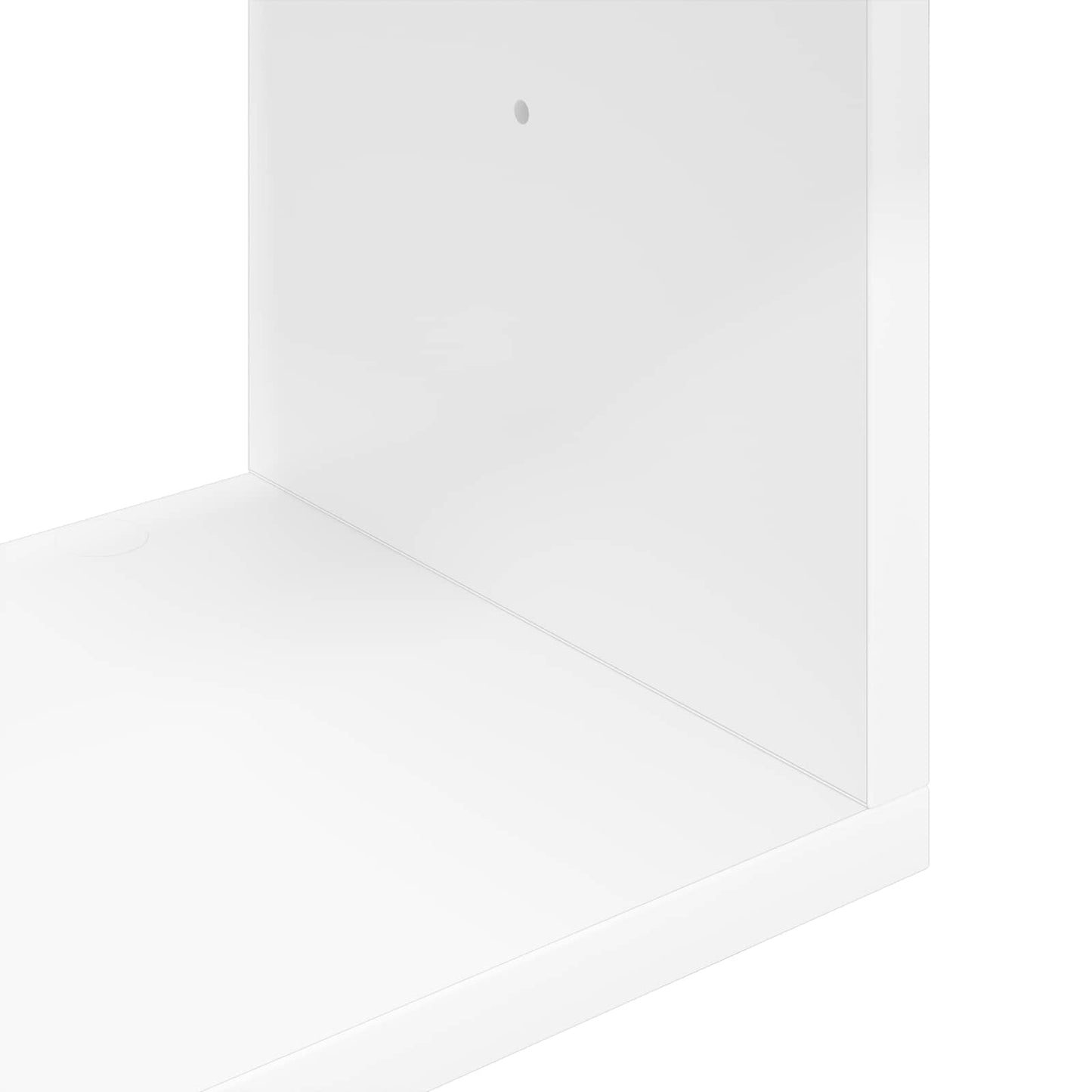 White Wall Shelf 6 Compartments 80cm | HomeAndLiving - 7
