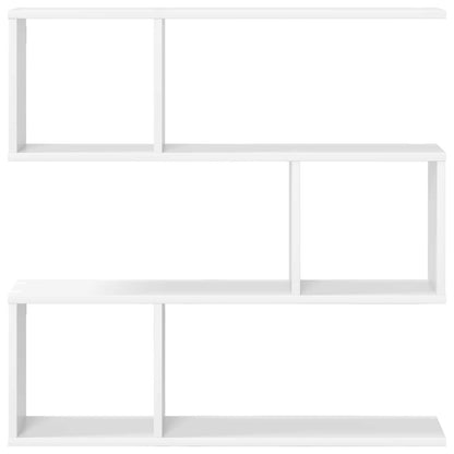 White Wall Shelf 6 Compartments 80cm | HomeAndLiving - 4