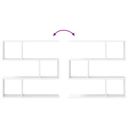 White Wall Shelf 6 Compartments 80cm | HomeAndLiving - 8