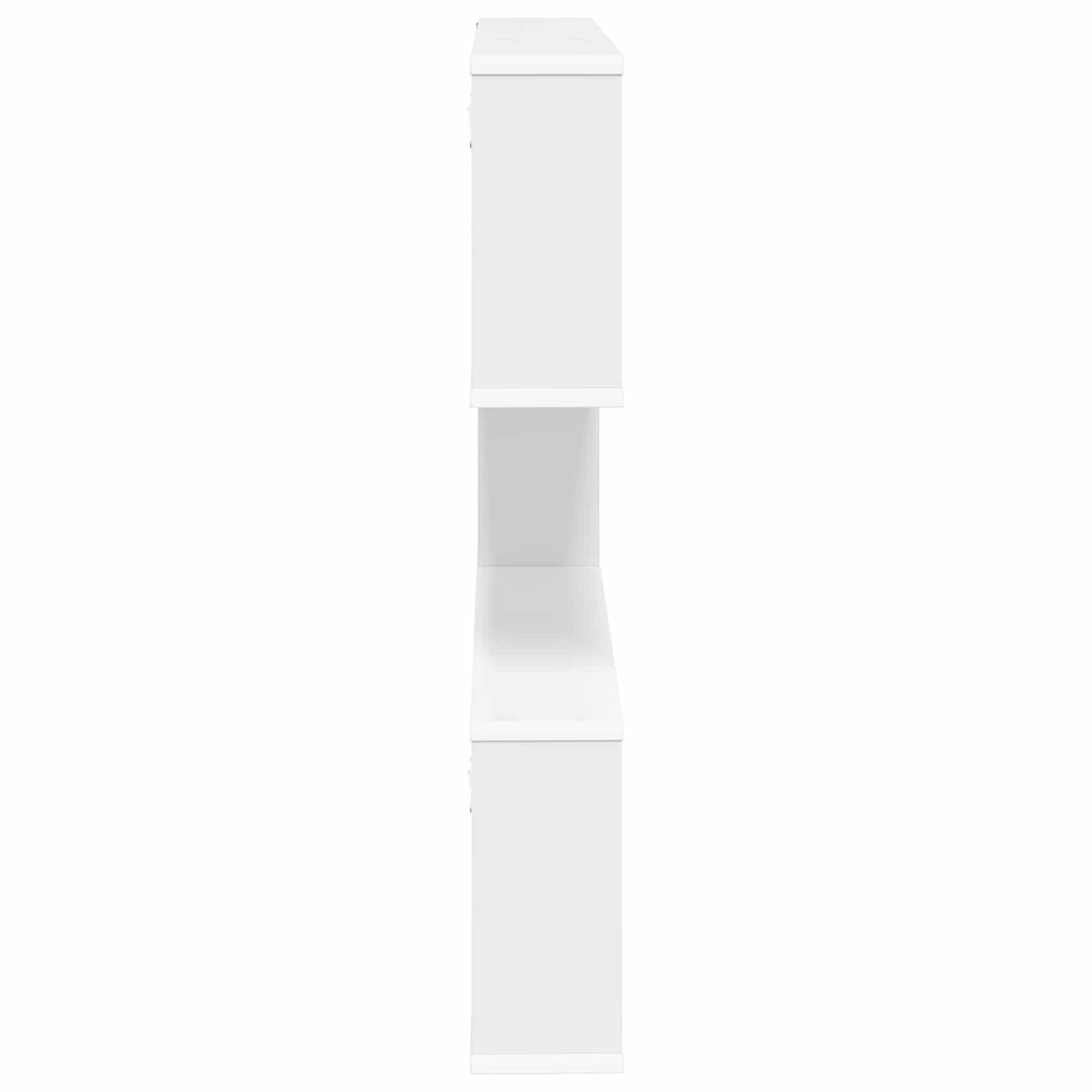 White Wall Shelf 6 Compartments 80cm | HomeAndLiving - 5