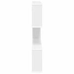 White Wall Shelf 6 Compartments 80cm | HomeAndLiving