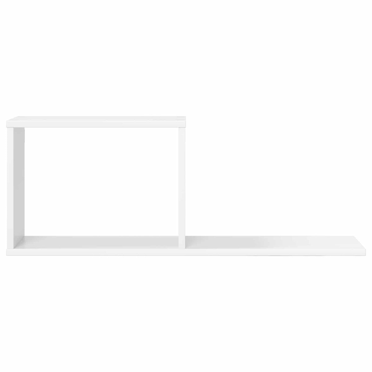 White Floating Wall Shelves 80cm | HomeAndLiving - 4