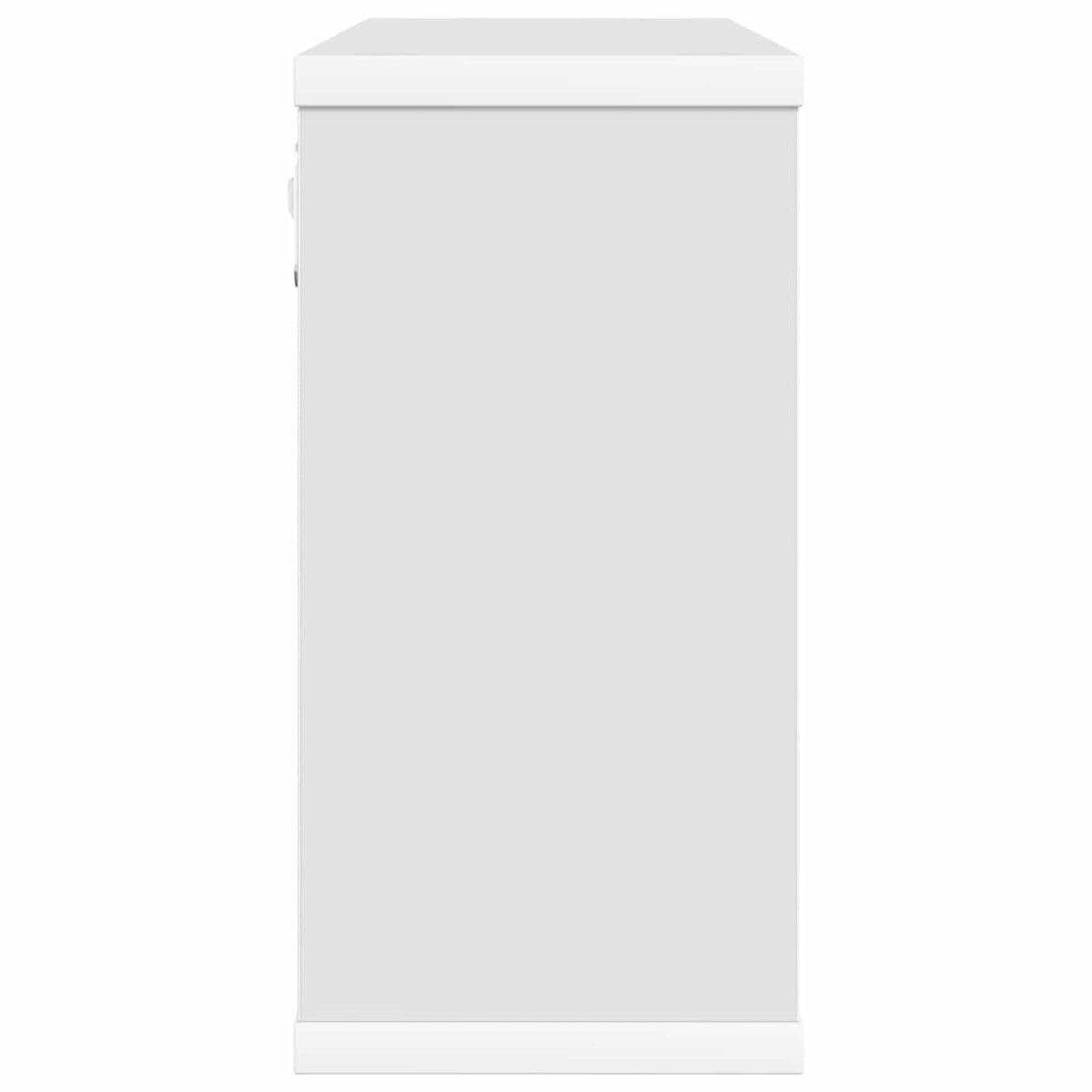 White Floating Wall Shelves 80cm | HomeAndLiving - 5
