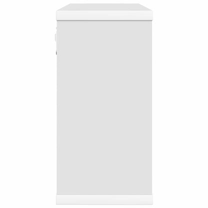 White Floating Wall Shelves 80cm | HomeAndLiving - 5