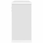 White Floating Wall Shelves 80cm | HomeAndLiving