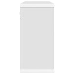White Floating Shelves 80cm Set of 2 | HomeAndLiving