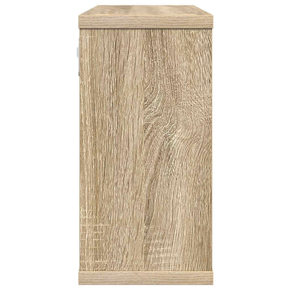 Floating Shelves Sonoma Oak 80cm Wall | HomeAndLiving - 5