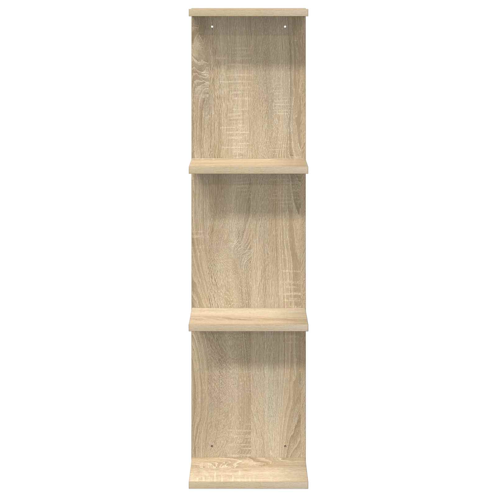 Sonoma Oak Wall Shelf 100cm Engineered Wood - 25×15×100cm - 4