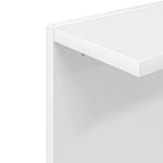 White Wall Shelf Engineered Wood 100cm | HomeAndLiving