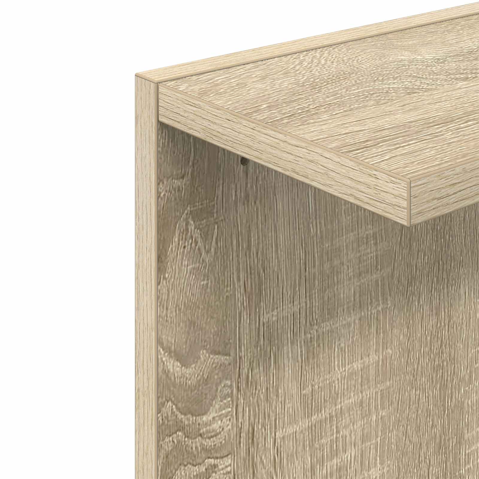 Sonoma Oak Wall Shelf 100cm Engineered Wood - 22×15×100cm - 7