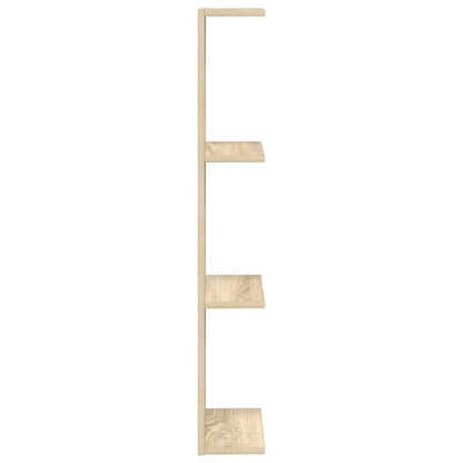 Sonoma Oak Wall Shelf 100cm Engineered Wood - 22×15×100cm - 5