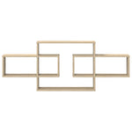 Wall Shelf Sonoma Oak 130cm Engineered Wood | HomeAndLiving