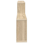 Wall Shelf Sonoma Oak 130cm Engineered Wood | HomeAndLiving