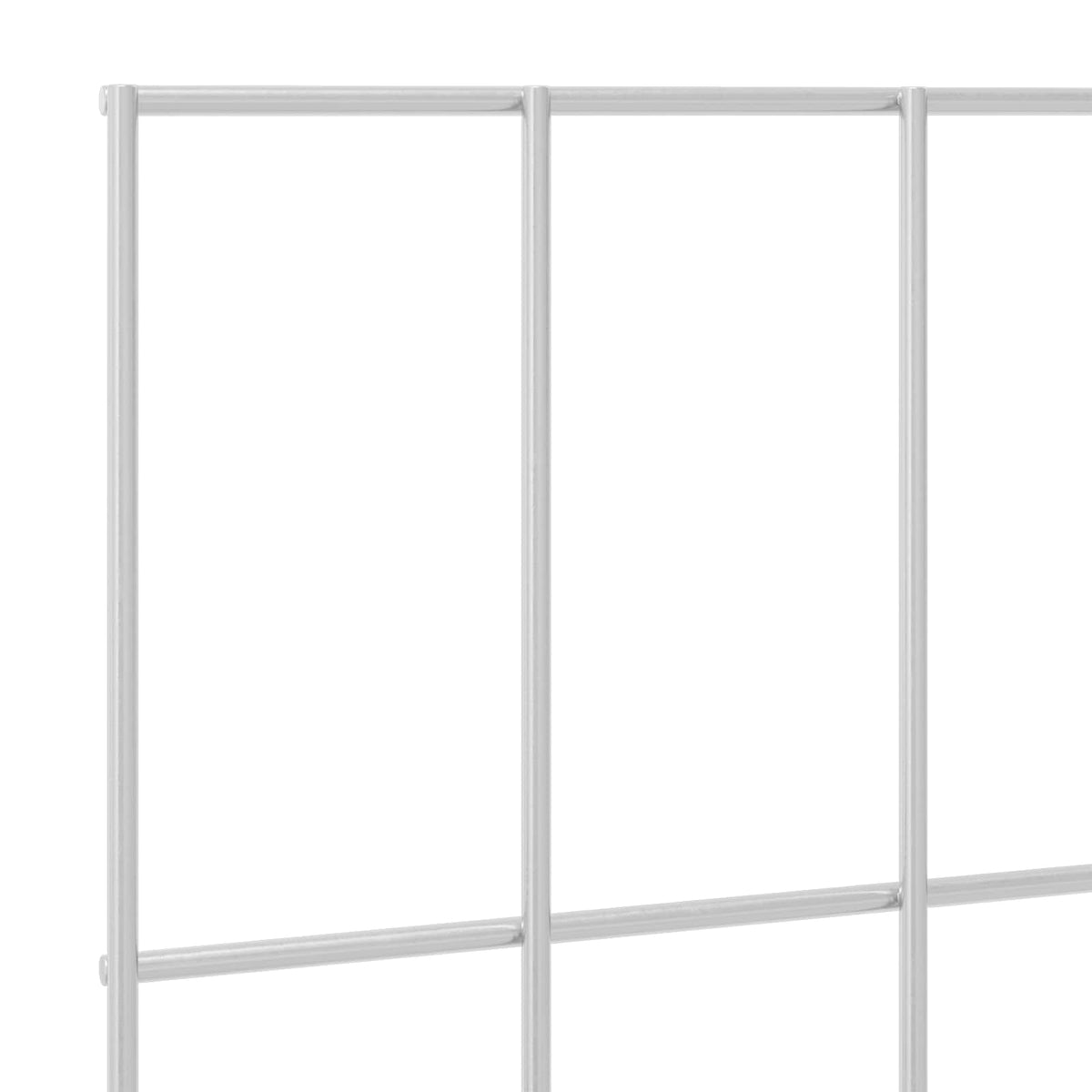 Galvanised Steel Garden Fence Panels 12pc | HomeAndLiving - 5