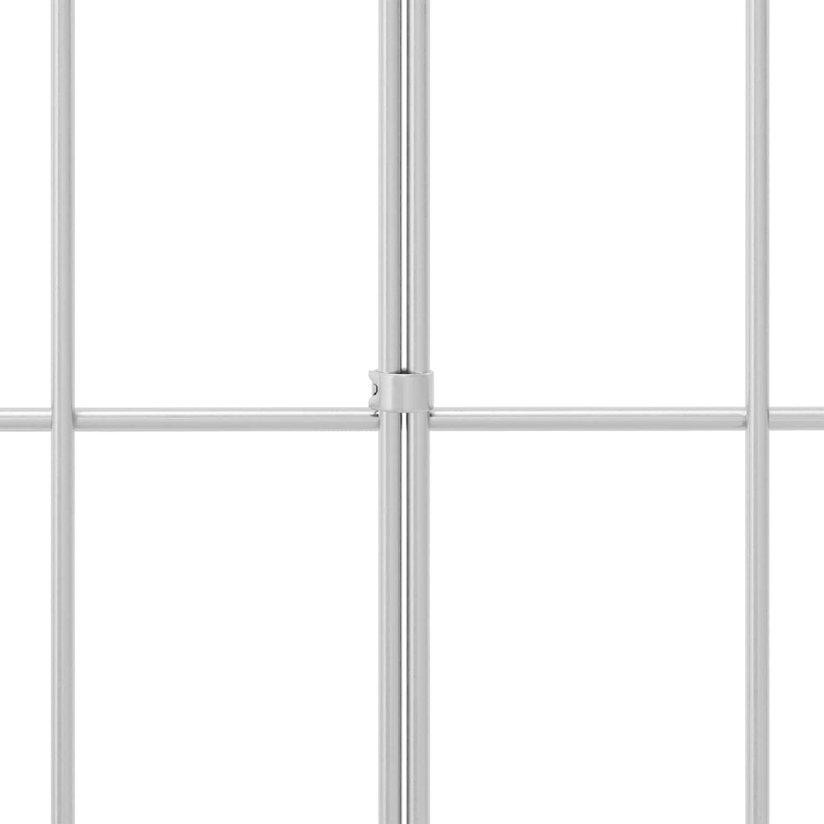Galvanised Steel Garden Fence Panels 12pc | HomeAndLiving - 6