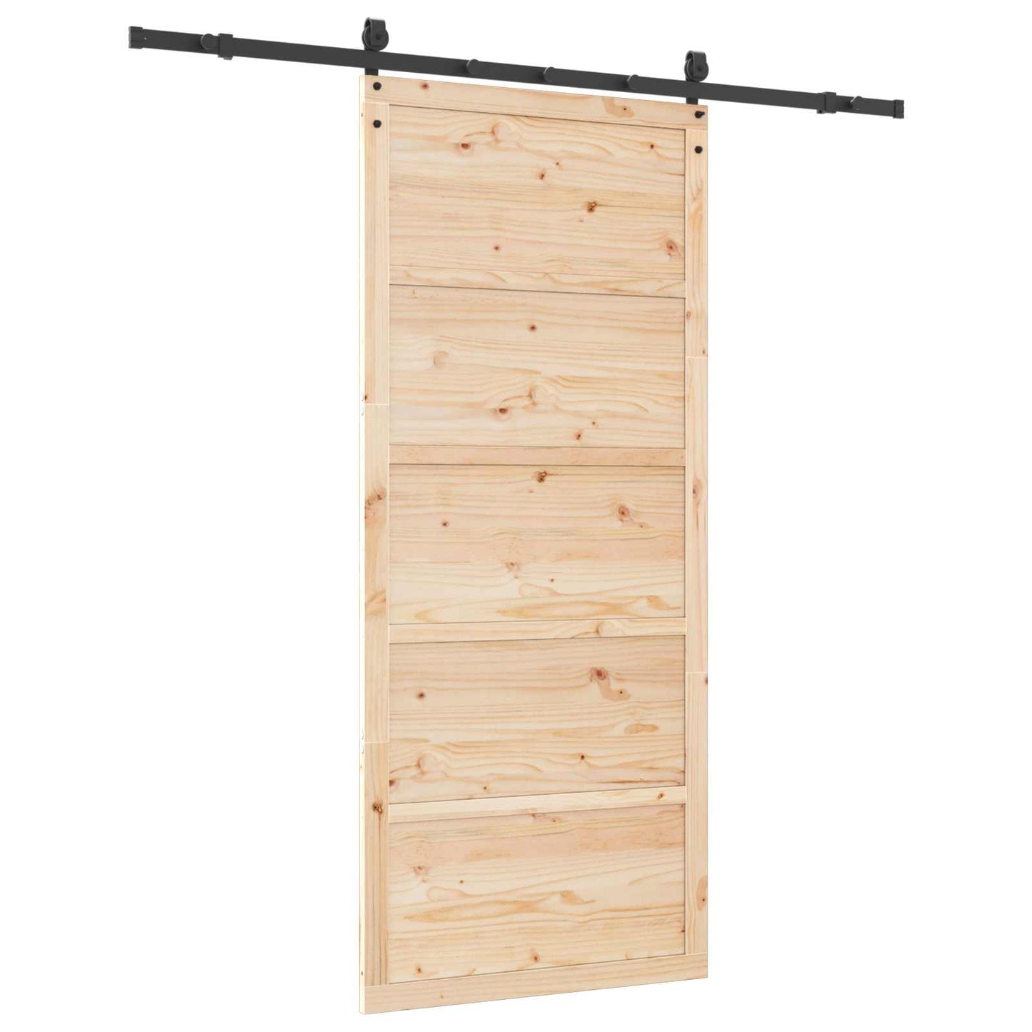 Solid Pine Sliding Door 100x208cm | HomeAndLiving