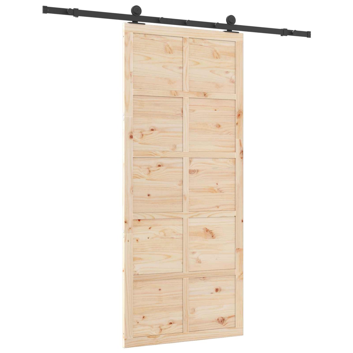 Solid Pine Sliding Door 80x208cm | HomeAndLiving
