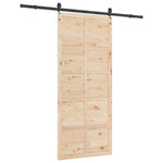 Pine Wood Sliding Door 80x208cm | HomeAndLiving