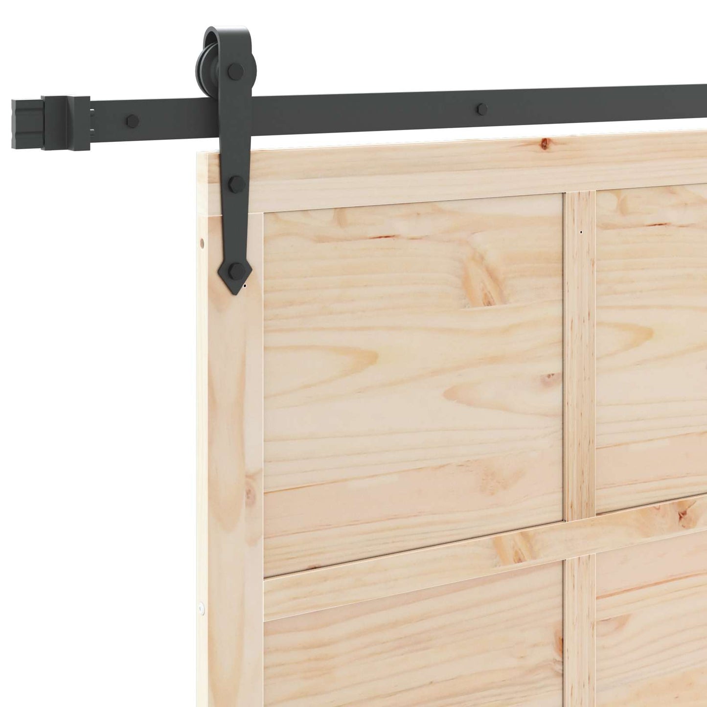 Solid Pine Sliding Door 90x208cm | HomeAndLiving