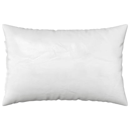 Outdoor Cushion Set Black Polyester 30x50cm