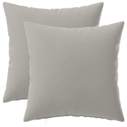 Grey Cushion Set Outdoor 40x40cm