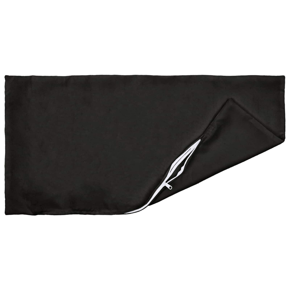 Outdoor Cushion Black Polyester 40x60cm