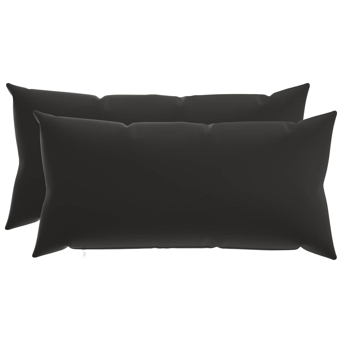 Outdoor Cushion Black Polyester 40x70cm