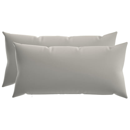 Grey Outdoor Cushion Set 40x80cm