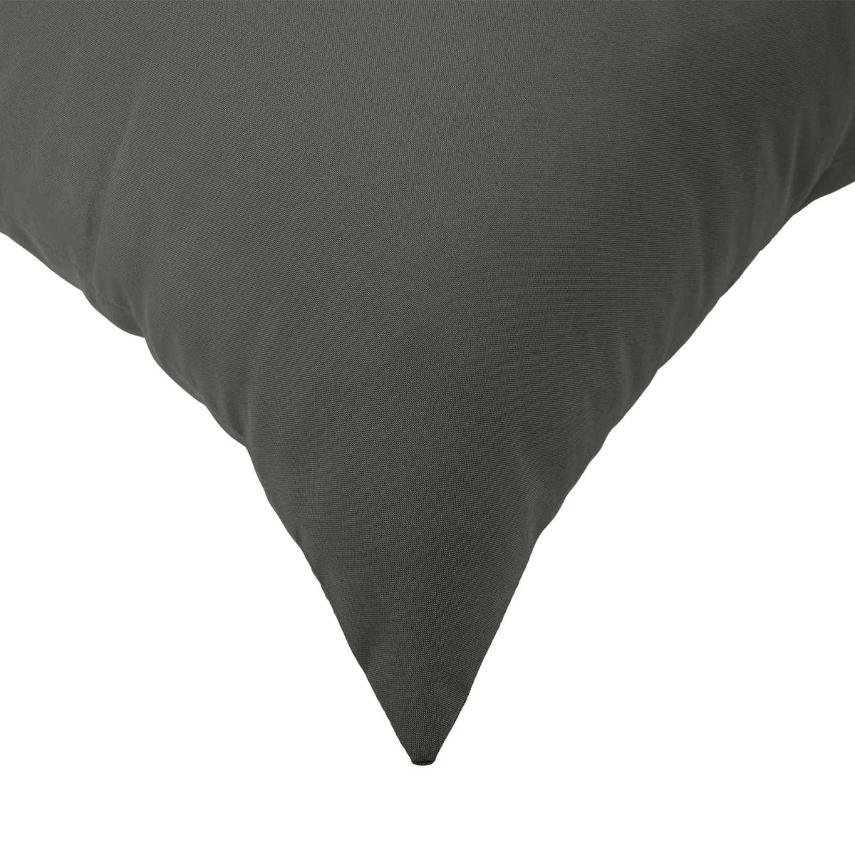Outdoor Cushion Anthracite Polyester 40x145cm