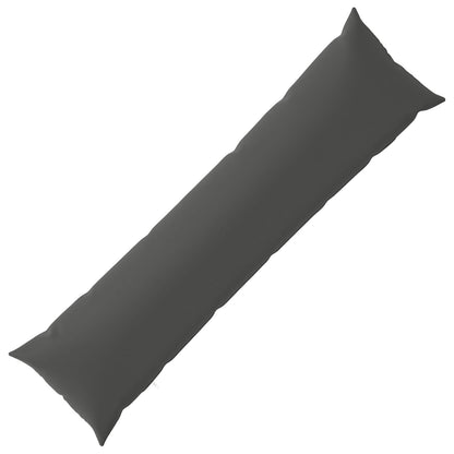 Outdoor Cushion Anthracite Polyester 40x145cm