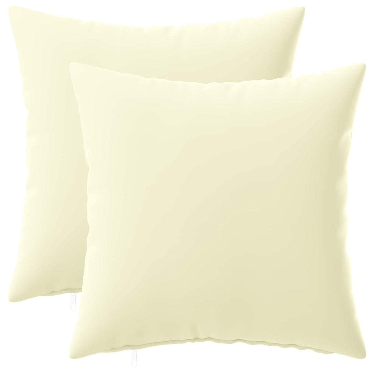 Cream Cushion Set 2pcs 45x45cm