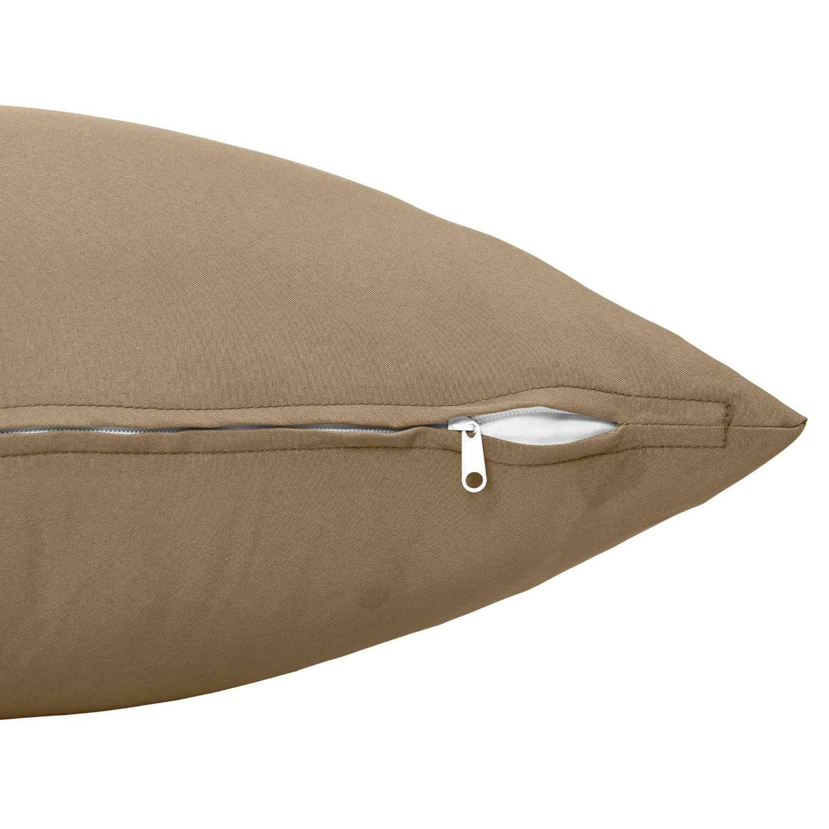 Taupe Cushion Set 2 Pieces 45x45cm