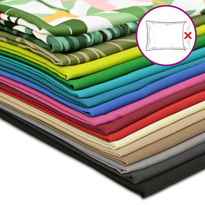 Outdoor Cushion Black Polyester 50x50cm