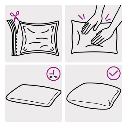 Outdoor Cushion Black Polyester 50x50cm