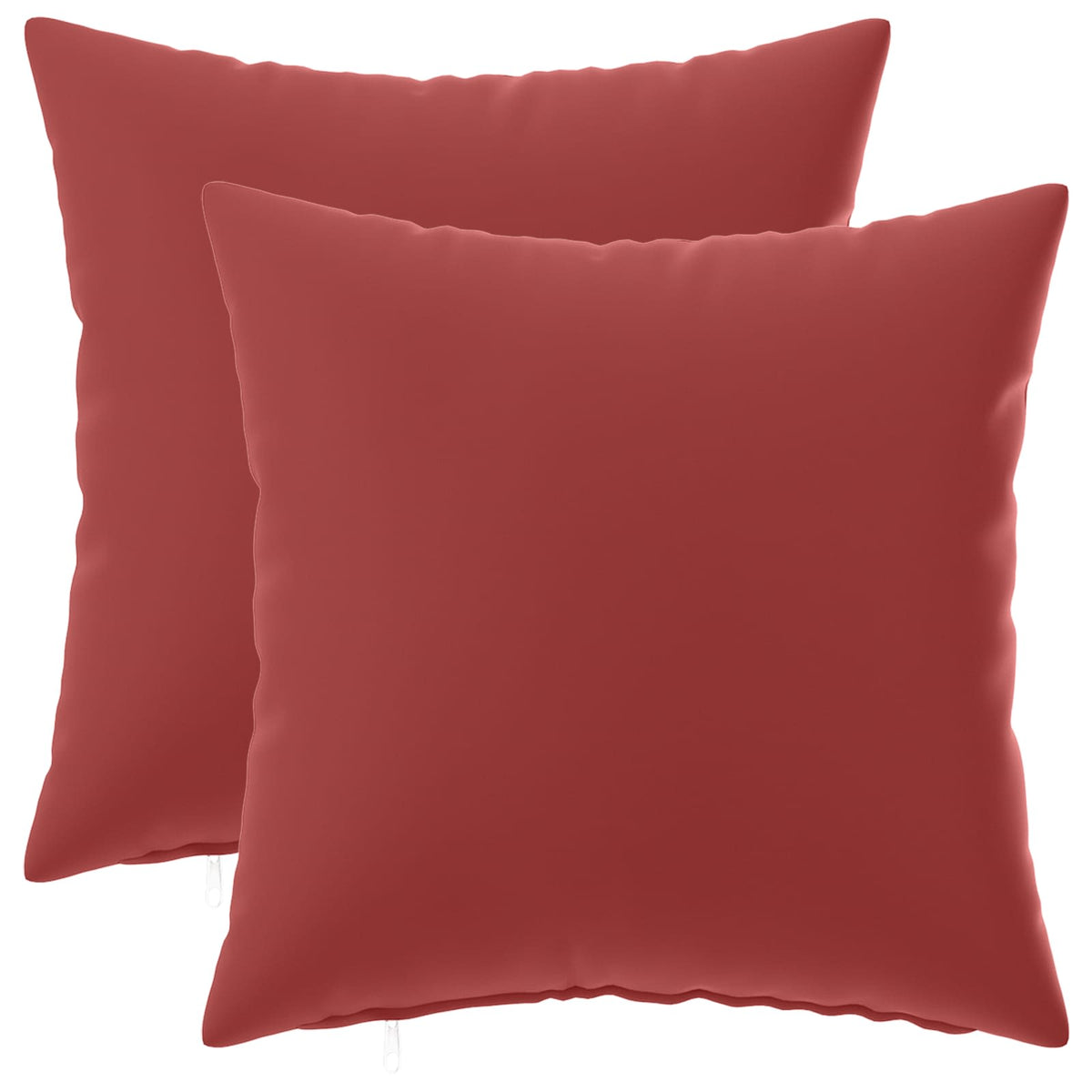 Red Outdoor Cushion Set 50x50cm