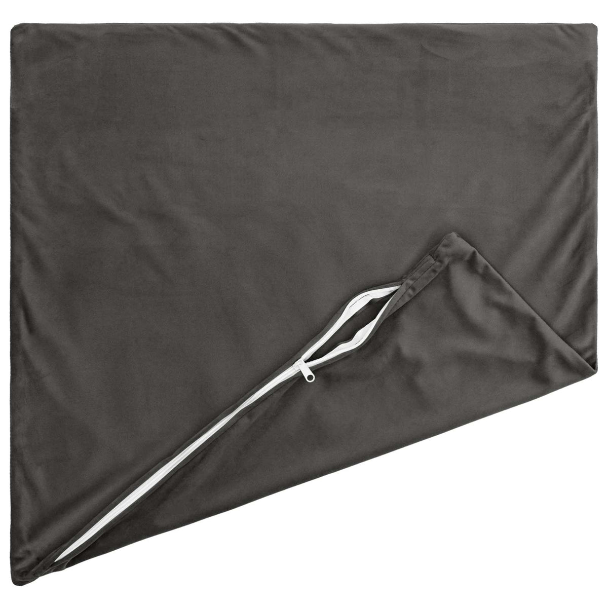 Velvet Cushion Dark Grey 60x60cm