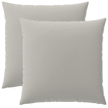 Grey Outdoor Cushion Set 60x60cm