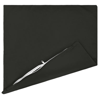 Black Outdoor Cushion Set 65x65cm