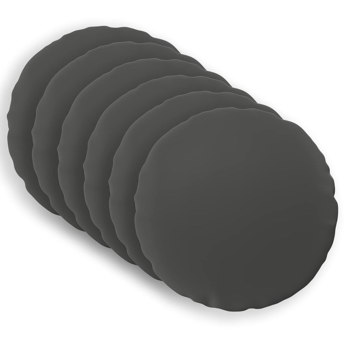 Outdoor Cushion Anthracite Polyester Set