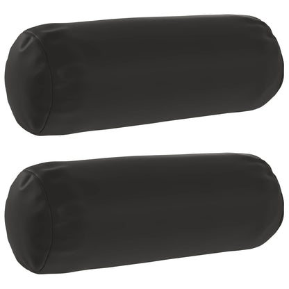 Outdoor Cushion Black Polyester 15x40cm