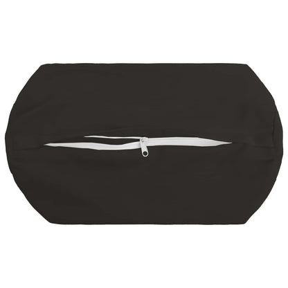 Outdoor Cushion Black Polyester 15x40cm
