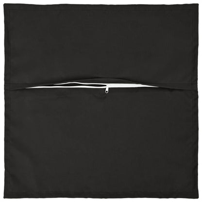 Outdoor Cushion Black Polyester 40x40cm