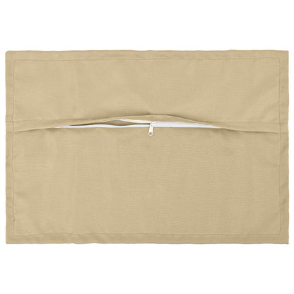 Beige Outdoor Cushion Set 40x60cm