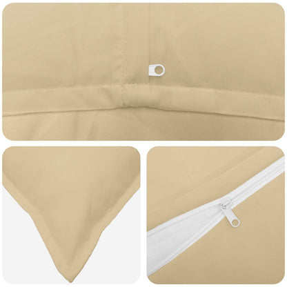 Beige Outdoor Cushion Set 40x70cm