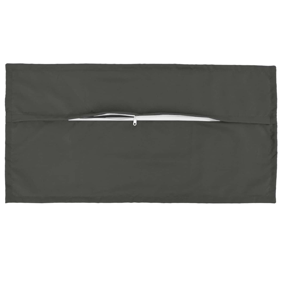 Outdoor Cushion Anthracite Polyester 40x80cm